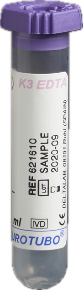 Γενικής Αίματος Με Κ3 EDTA 1ml Deltalab