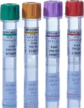 IMPROMINI® M11 type capillary blood collection tubes